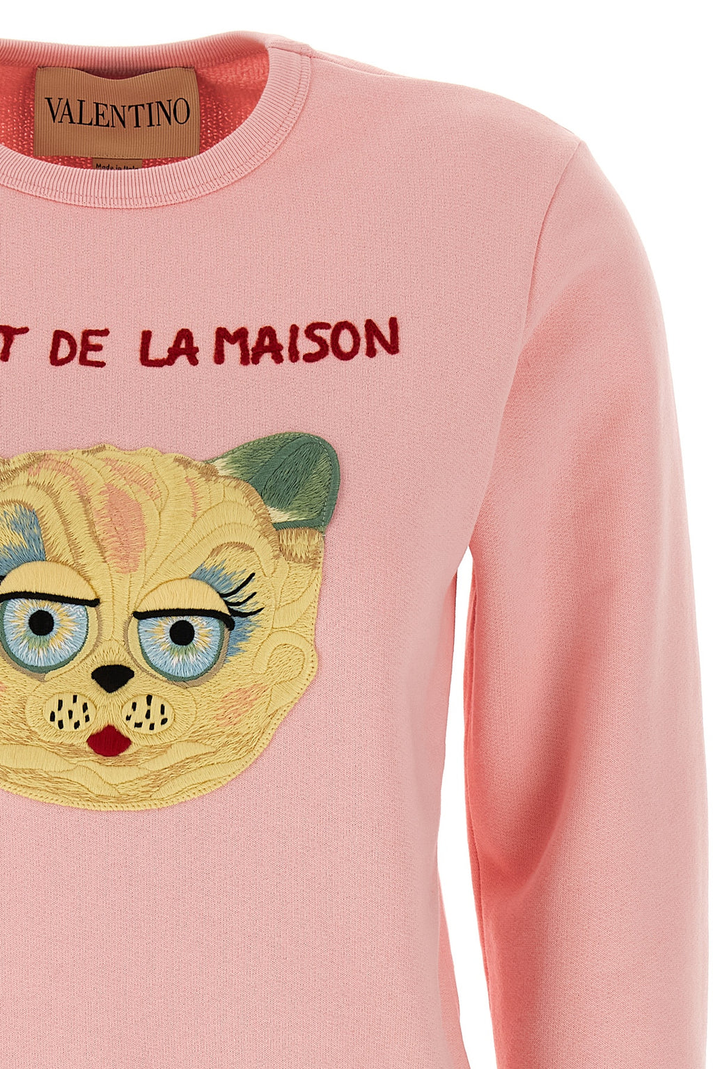 VALENTINO GARAVANI Valentino Garavani 'Le Chat de la Maison' sweatshirt For Women 100% cotton