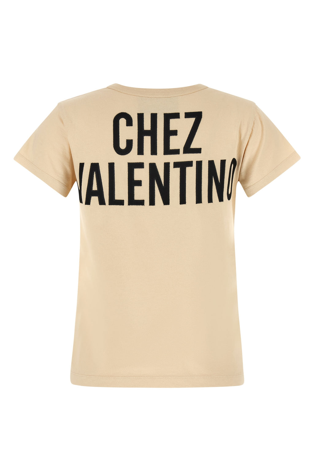 VALENTINO GARAVANI Valentino Garavani 'Chez Valentino' T-shirt For Women 100% cotton