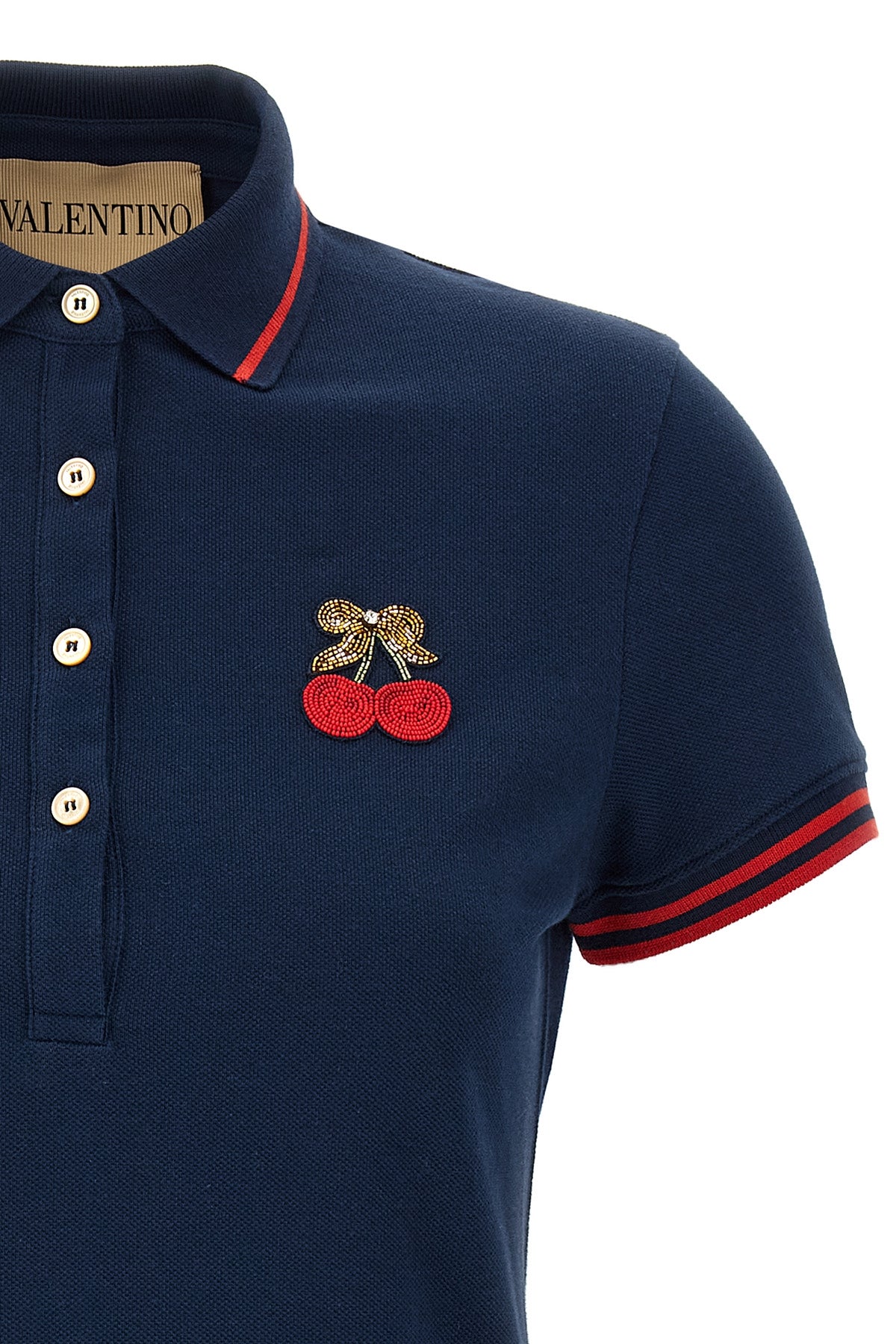 valentino garavani Valentino Garavani 'Cherryfic' polo shirt