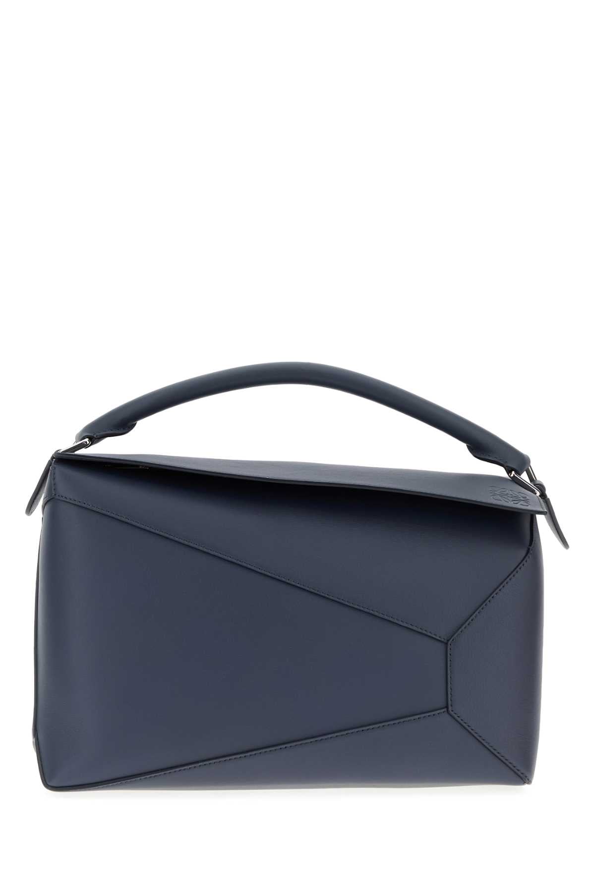 LOEWE PUZZLE EDGE LARGE For Men Exterior: 100% Calf Lining: 100% Fabric Finishing: Silver metal