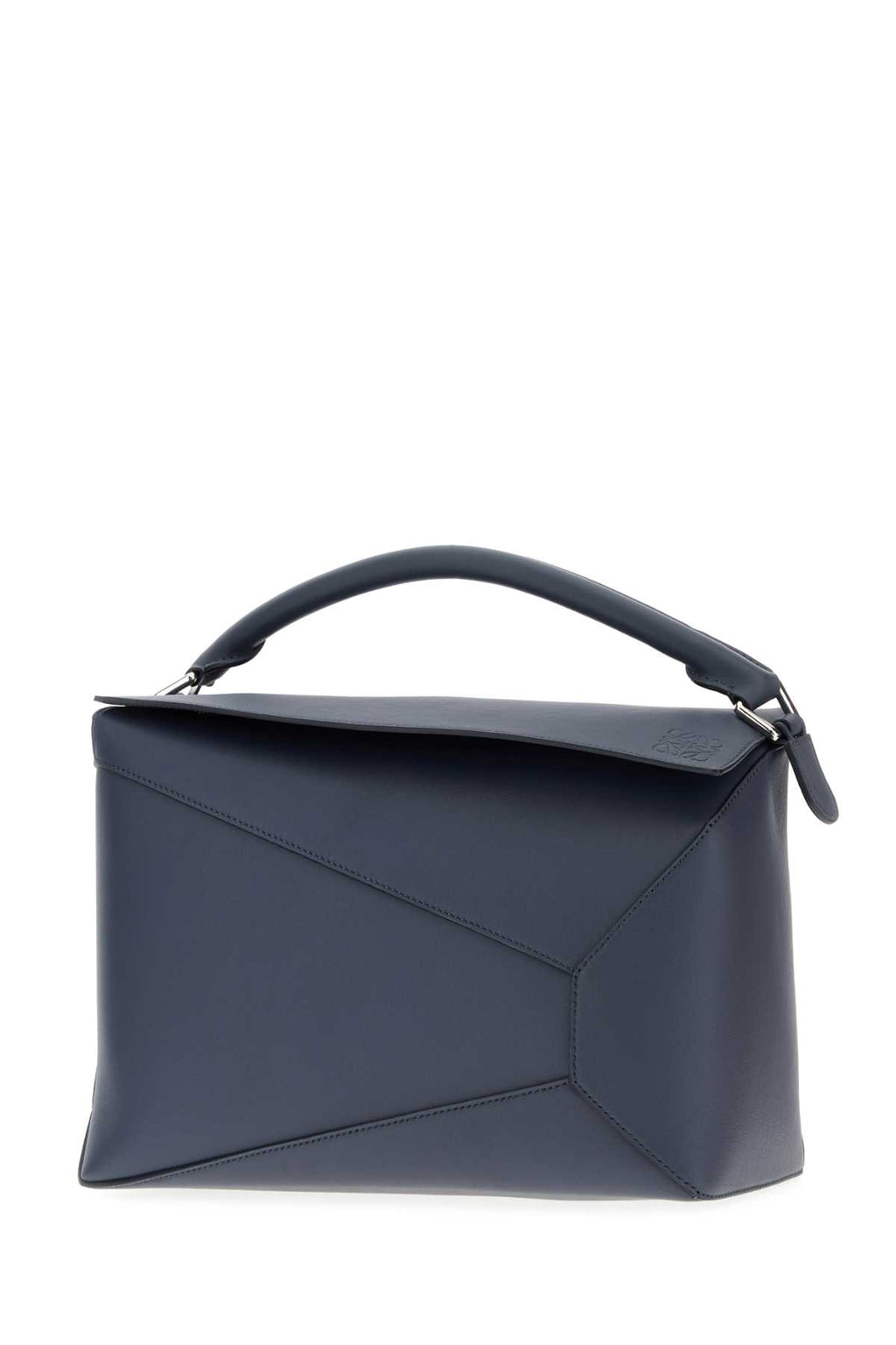LOEWE PUZZLE EDGE LARGE For Men Exterior: 100% Calf Lining: 100% Fabric Finishing: Silver metal