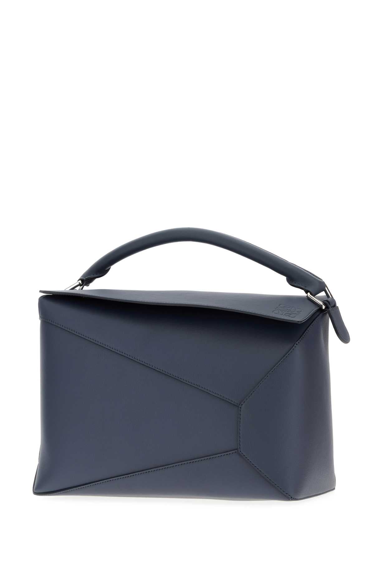 LOEWE PUZZLE EDGE LARGE For Men Exterior: 100% Calf Lining: 100% Fabric Finishing: Silver metal
