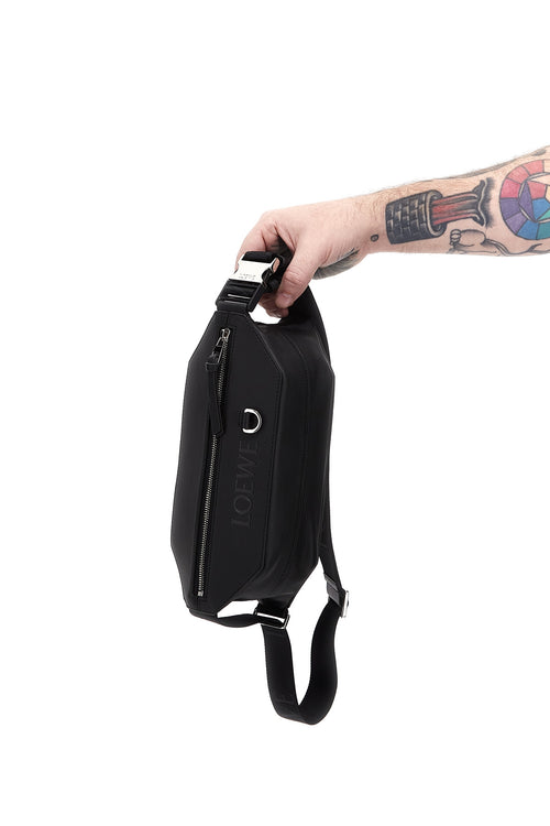 LOEWE 'Convertible Sling' fanny pack For Men 90% calfskin leather 10% polyester