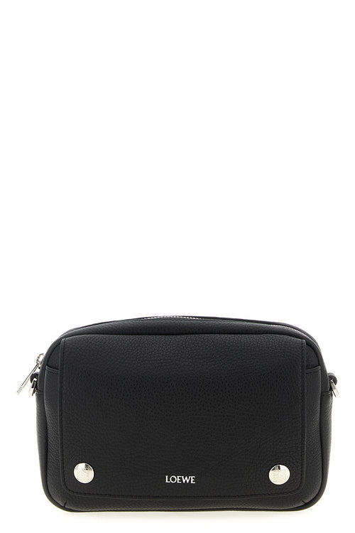 LOEWE 'Messenger Pebble' small crossbody bag For Unisex 100% calfskin leather (Bos Taurus)