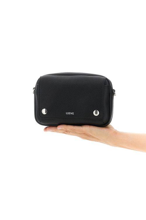LOEWE 'Messenger Pebble' small crossbody bag For Unisex 100% calfskin leather (Bos Taurus)