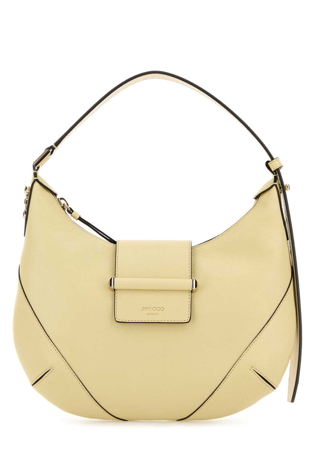 JIMMY CHOO BAR HOBO/S For Women Exterior: 100% Leather Lining: 100% Fabric Finishing: Golden metal