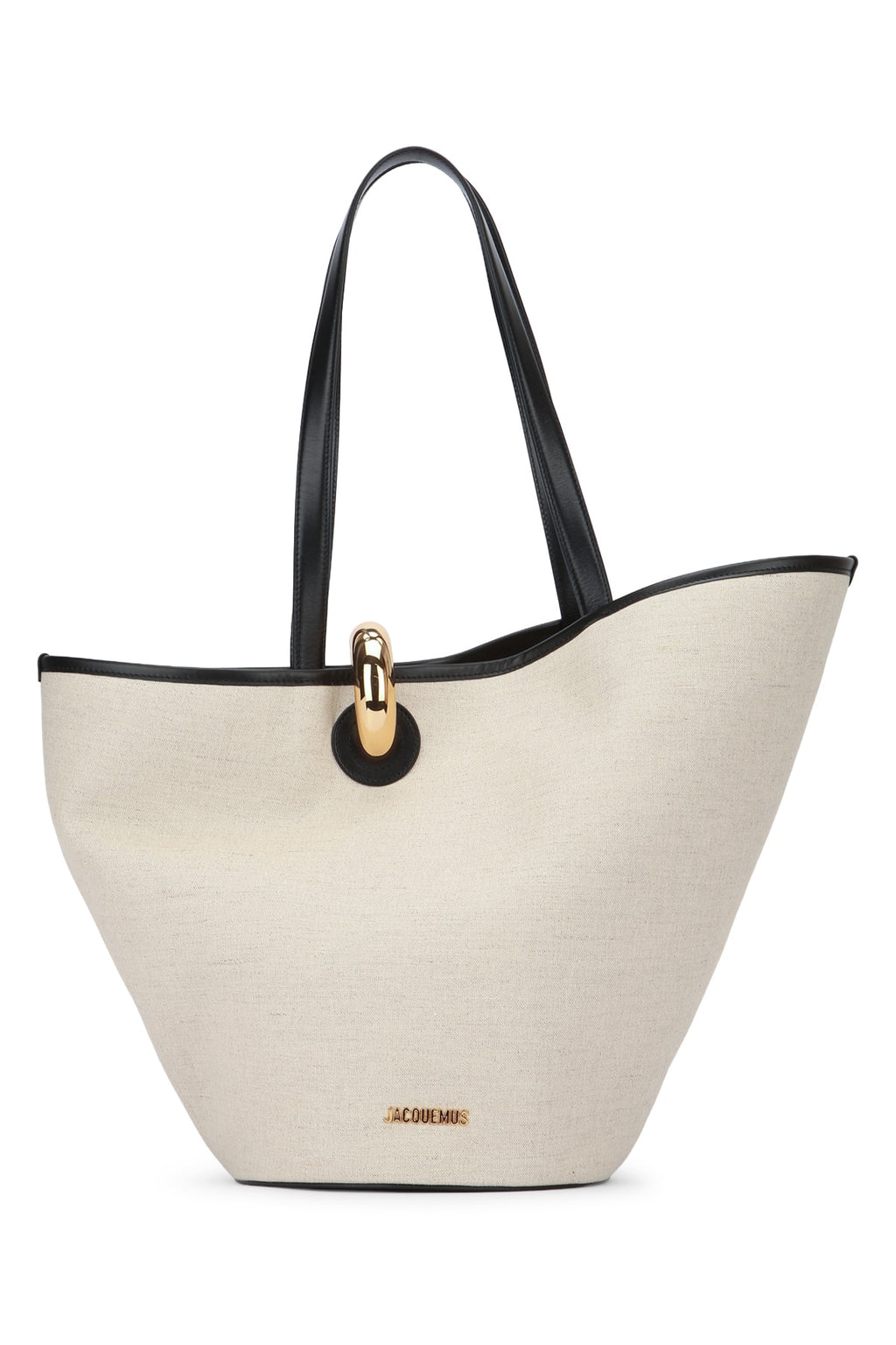 JACQUEMUS LE BAMBOLA For Women 100% COTTON 44% COTTON 44% LINEN 12% ACRYLIC 100% COW LEATHER