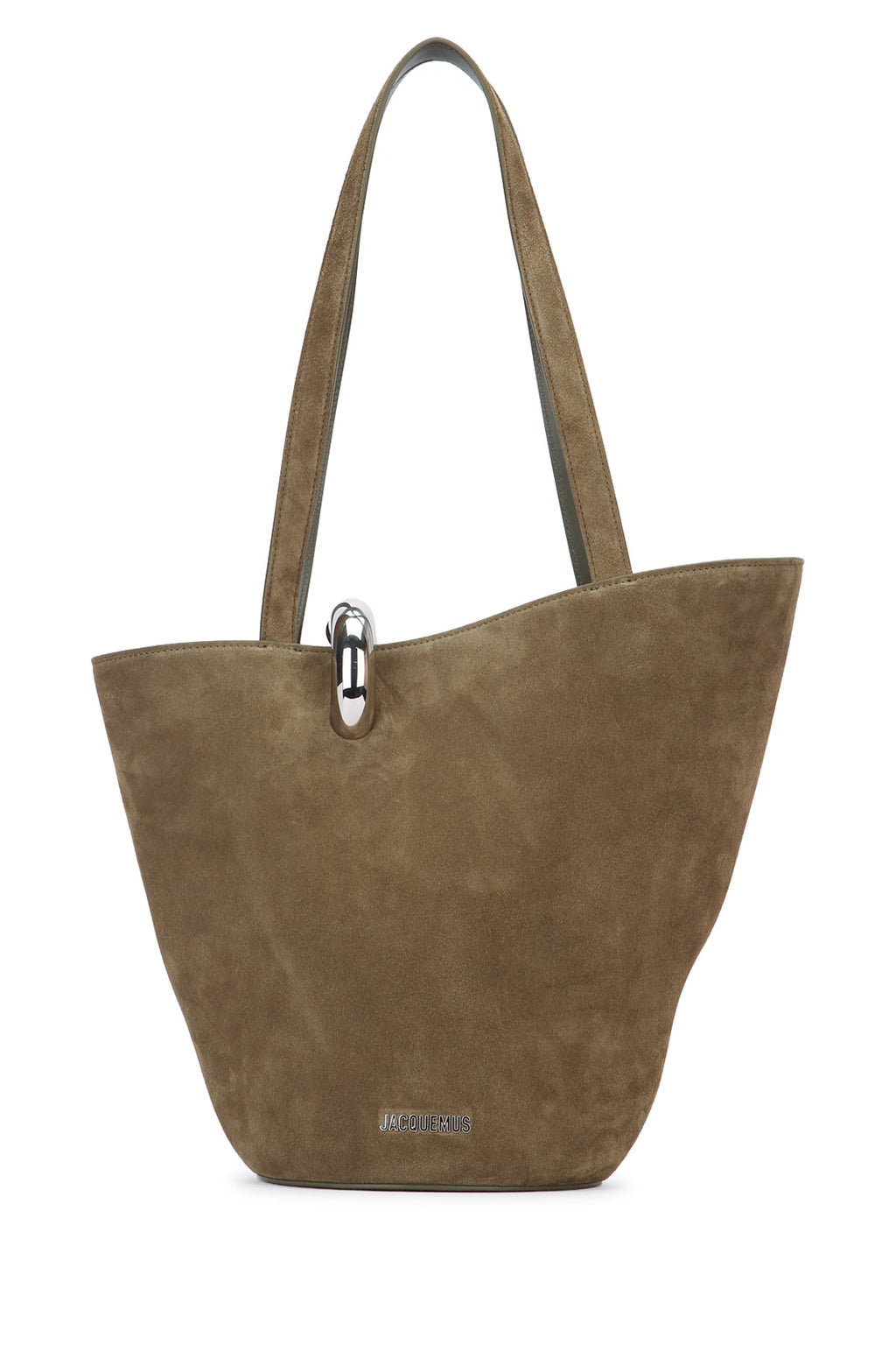 JACQUEMUS LE BAMBOLA MOYEN For Women 100% COTTON 100% CALF LEATHER 100% COW LEATHER