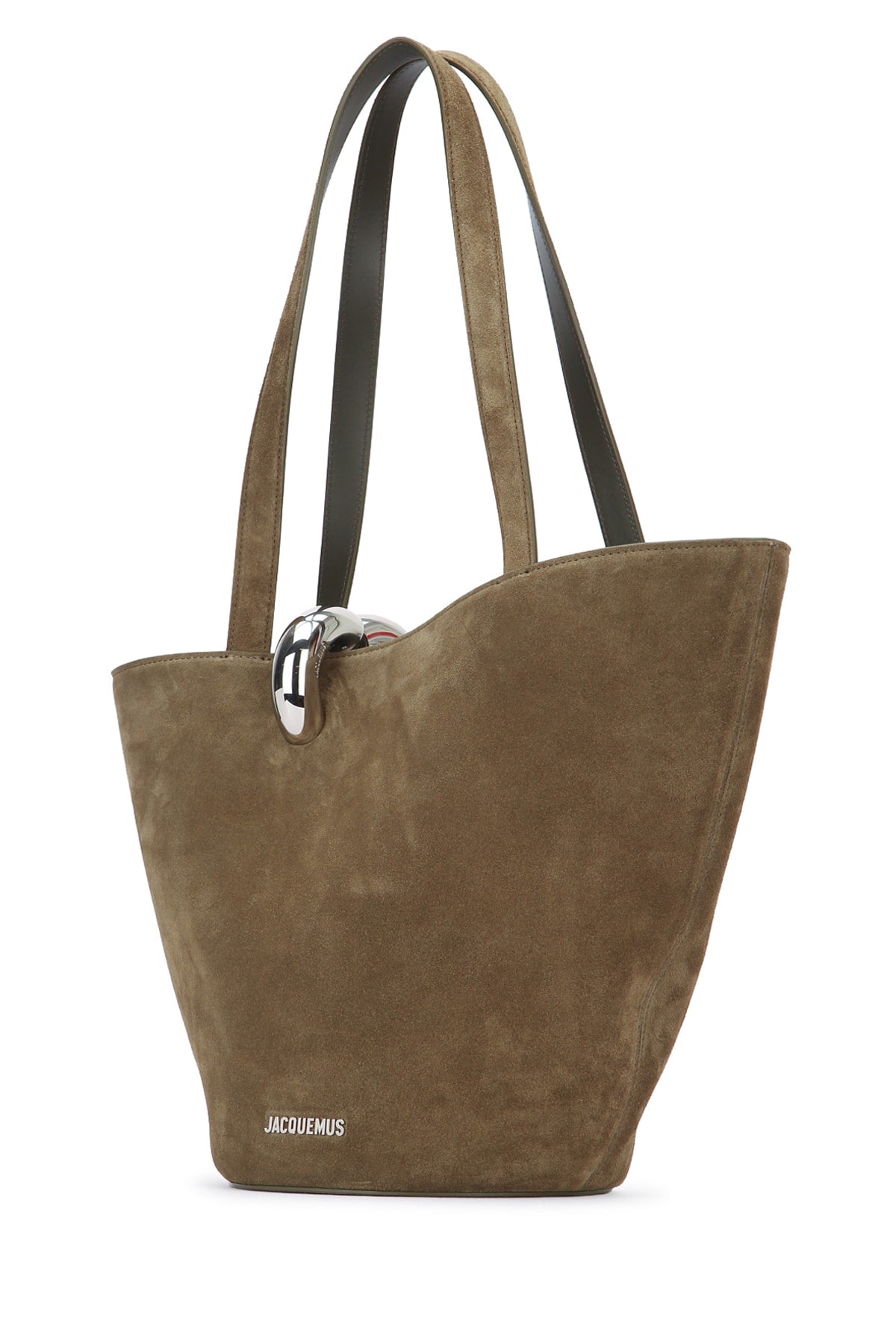 JACQUEMUS LE BAMBOLA MOYEN For Women 100% COTTON 100% CALF LEATHER 100% COW LEATHER