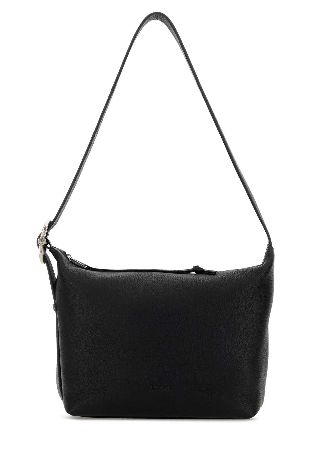 LOEWE LOOP HOBO For Men Exterior: 100% Calf Lining: 100% Fabric Finishing: Silver metal