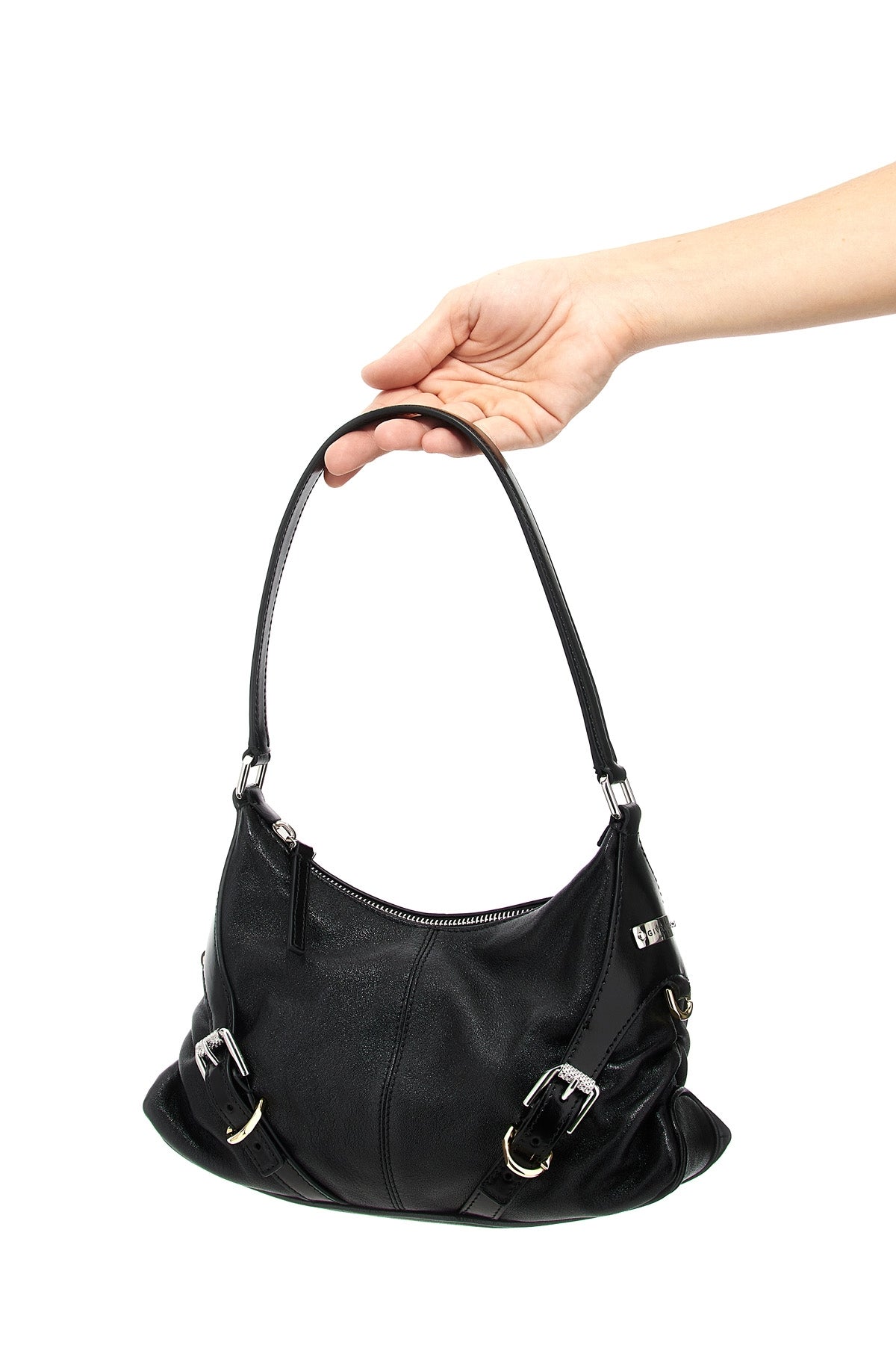 GIVENCHY 'Voyou' small shoulder bag For Women 100% lamb leather (Ovis Aries)