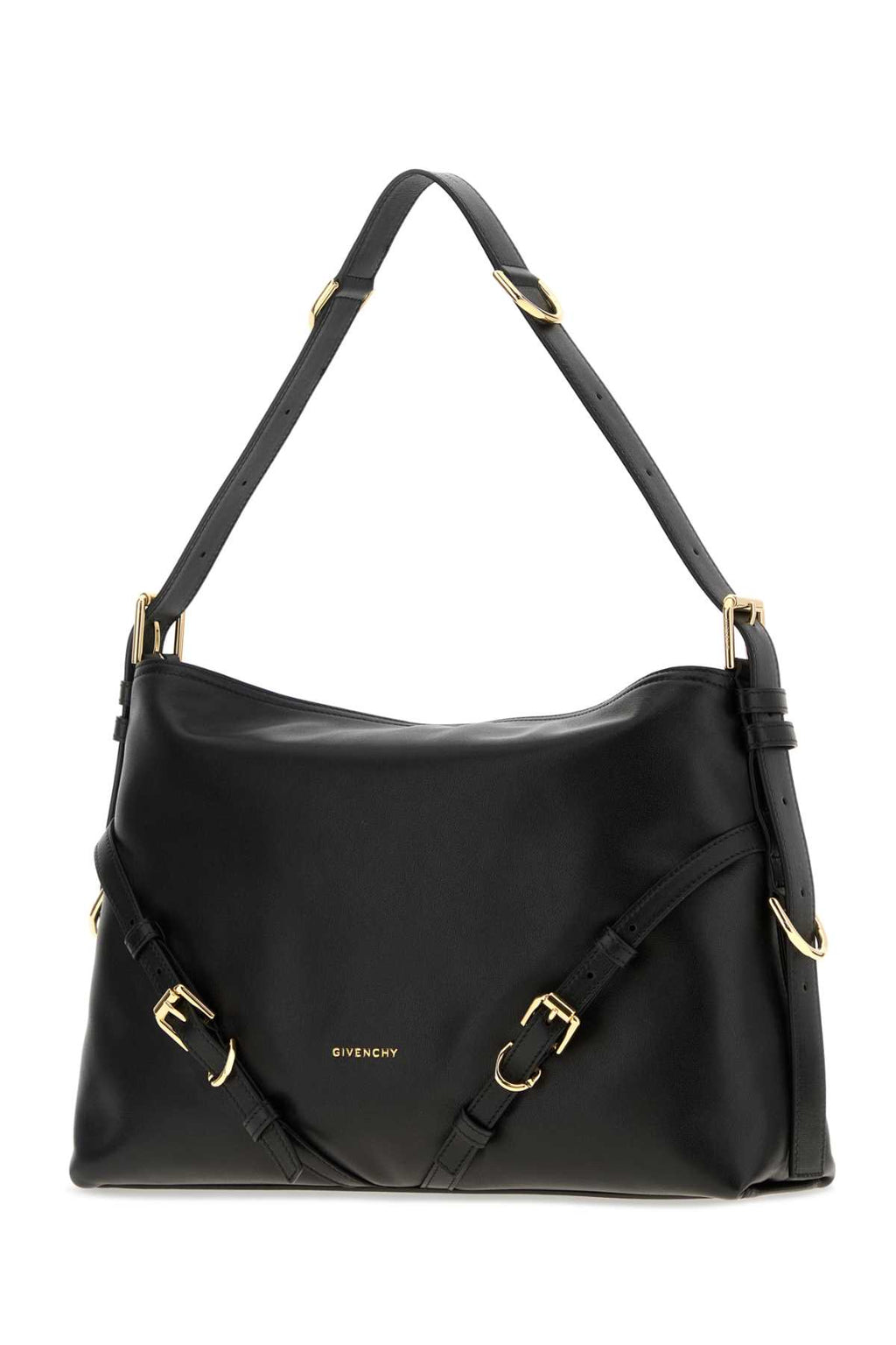 GIVENCHY VOYOU-MEDIUM BAG For Women Exterior: 100% Calf Lining: 95% Cotton 5% Acrylic Finishing: Golden metal