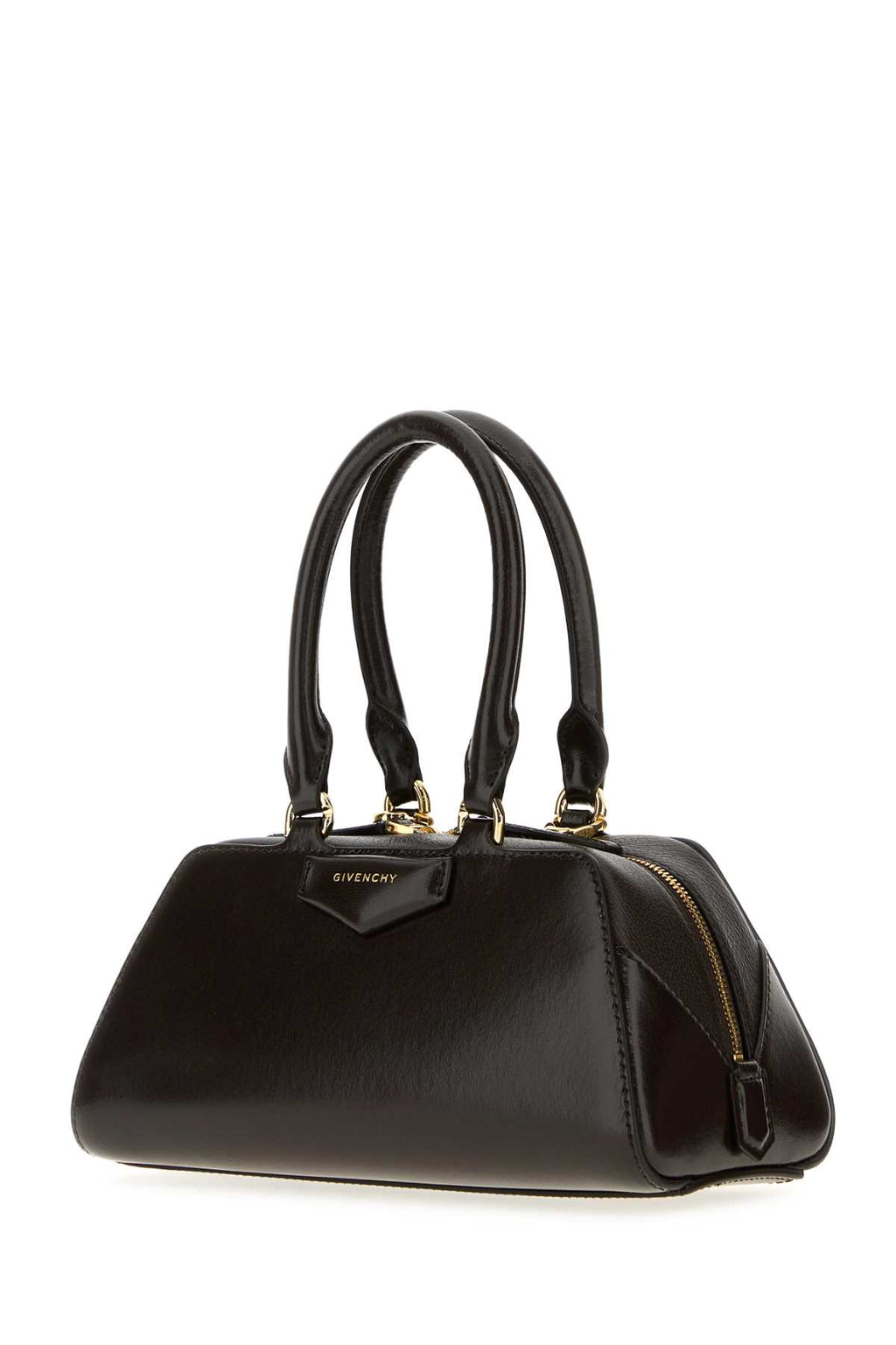 GIVENCHY ANTIGONA EAST WEST - MINI BAG For Women Exterior: 100% Calf Lining: 100% Fabric Finishing: Golden metal