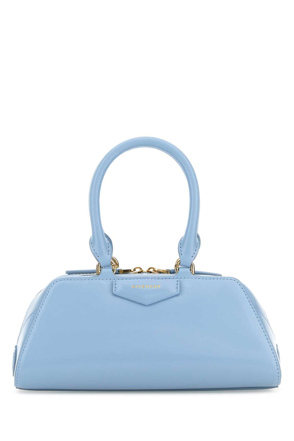 GIVENCHY ANTIGONA EAST WEST - MINI BAG For Women Exterior: 100% Calf Lining: 100% Fabric Finishing: Golden metal