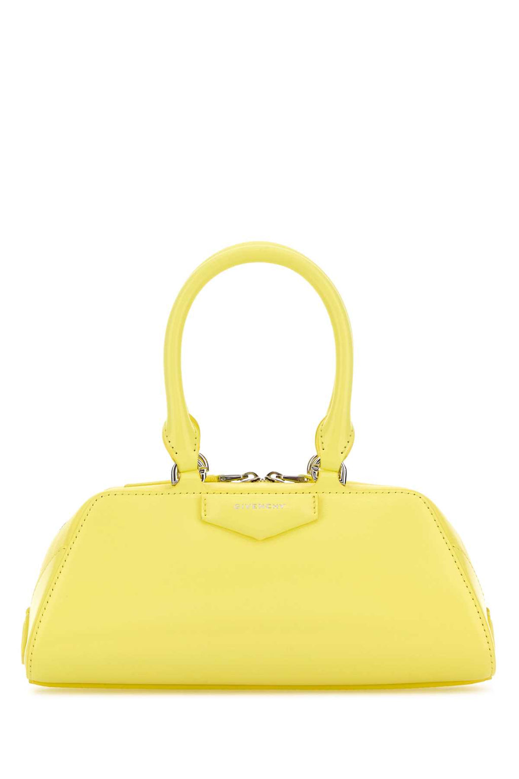 GIVENCHY ANTIGONA EAST WEST - MINI BAG For Women Exterior: 100% Calf Lining: 90% Cotton 10% Polyester Finishing: Silver metal