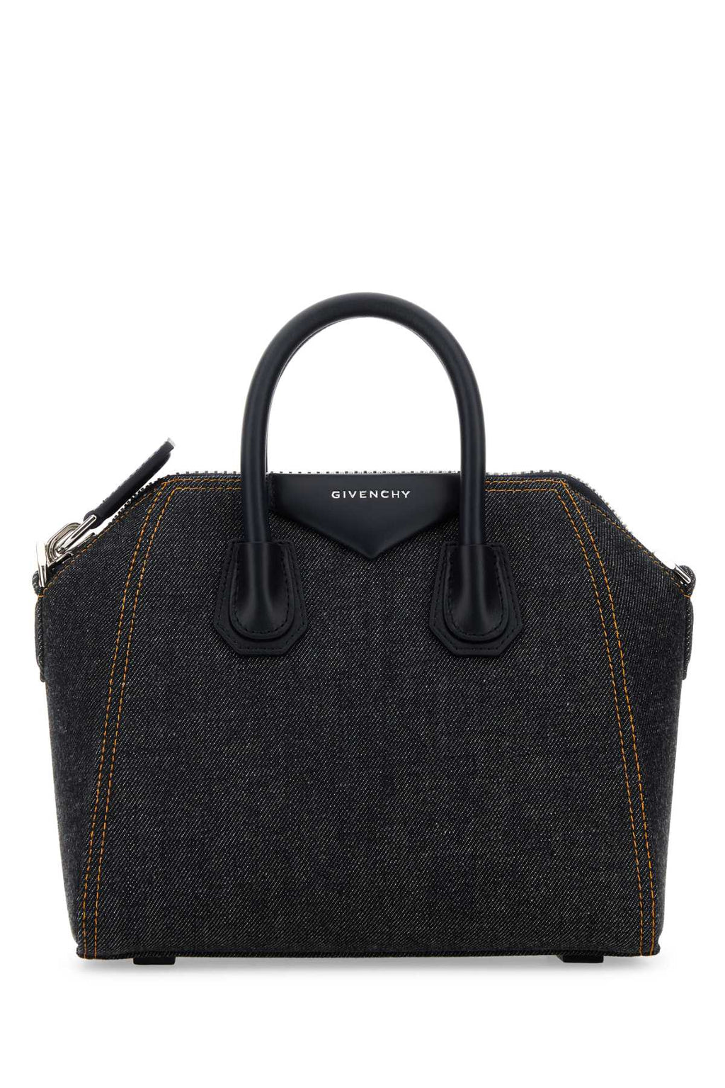 GIVENCHY ANTIGONA NV - MINI BAG For Women Exterior: 100% Fabric Lining: 100% Fabric Finishing: Silver metal