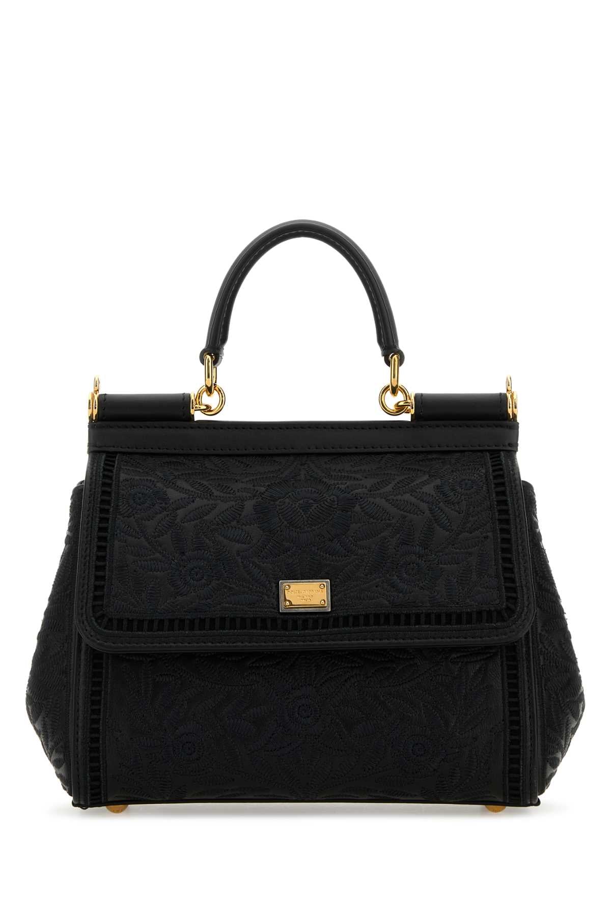 DOLCE & GABBANA BAG For Women Exterior: 100% Calf Lining: 100% Fabric Finishing: Golden metal
