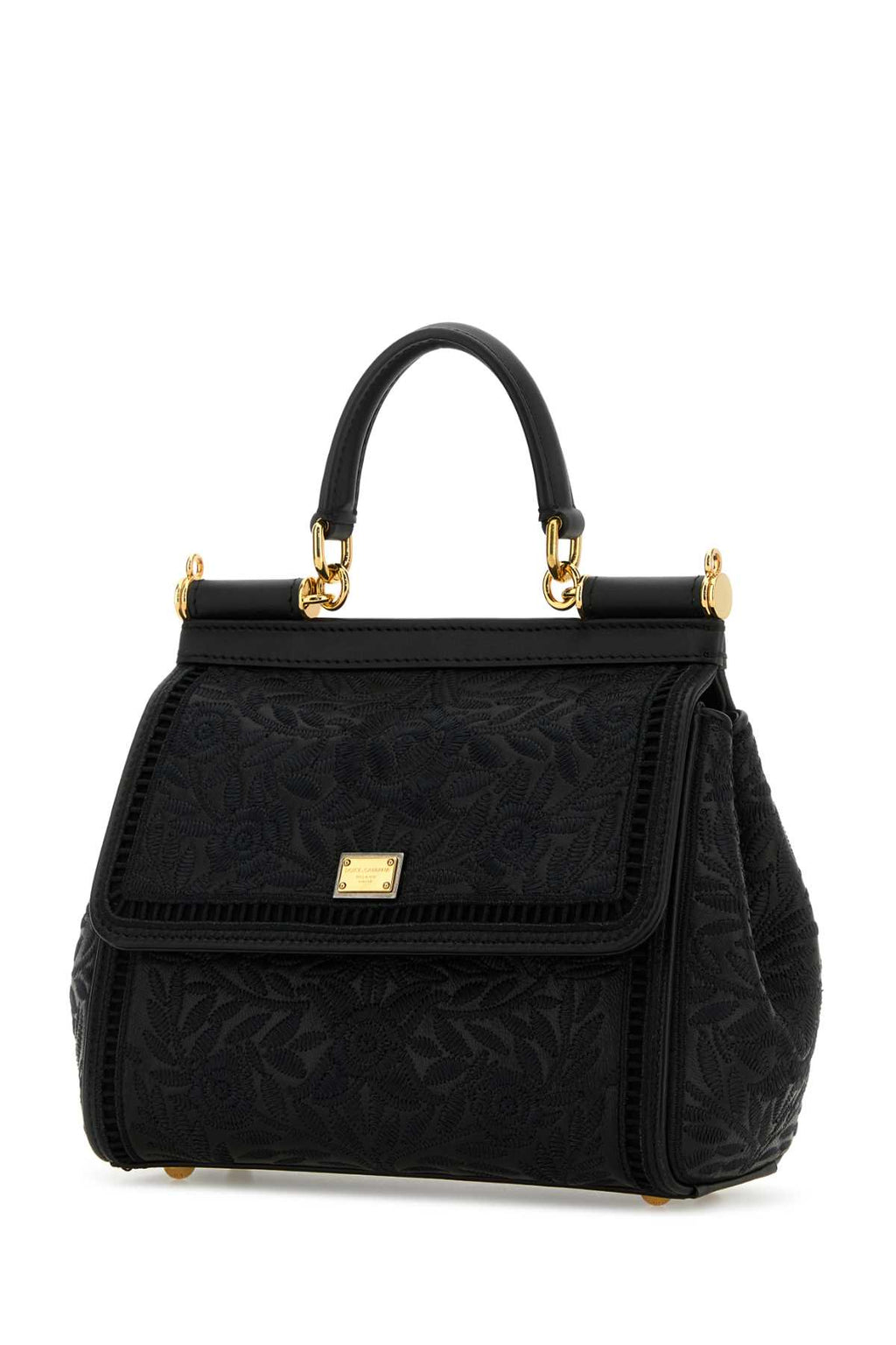 DOLCE & GABBANA BAG For Women Exterior: 100% Calf Lining: 100% Fabric Finishing: Golden metal