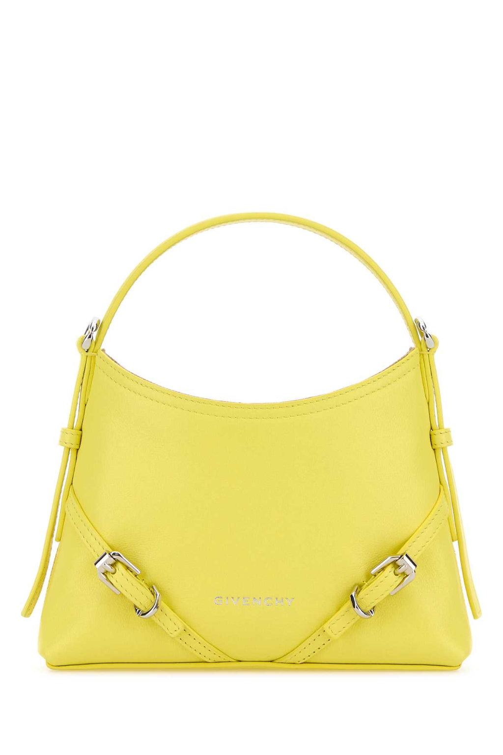GIVENCHY VOYOU - NANO BAG For Women Exterior: 100% Calf Lining: 100% Fabric Finishing: Silver metal