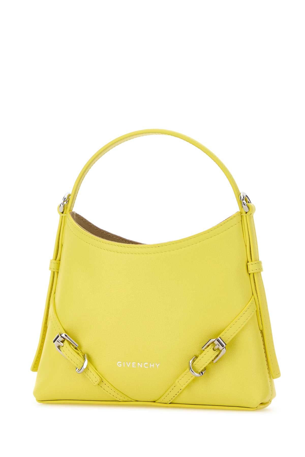 GIVENCHY VOYOU - NANO BAG For Women Exterior: 100% Calf Lining: 100% Fabric Finishing: Silver metal
