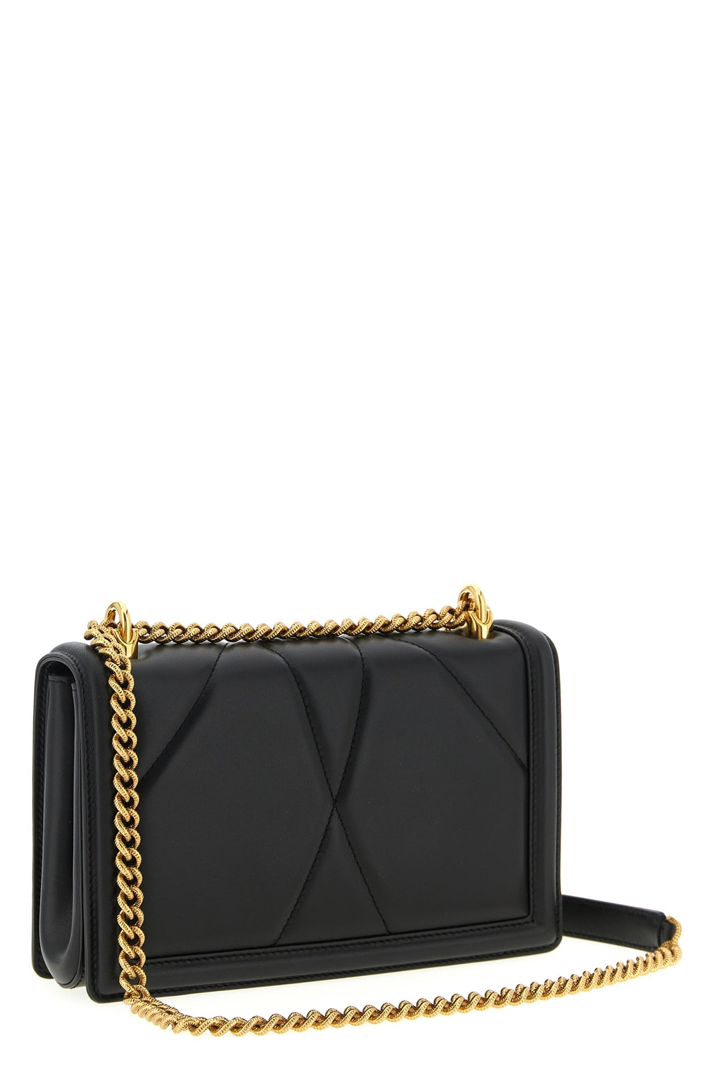 DOLCE & GABBANA 'Devotion bag' crossbody bag For Women 100% calfskin leather (Bos Taurus)