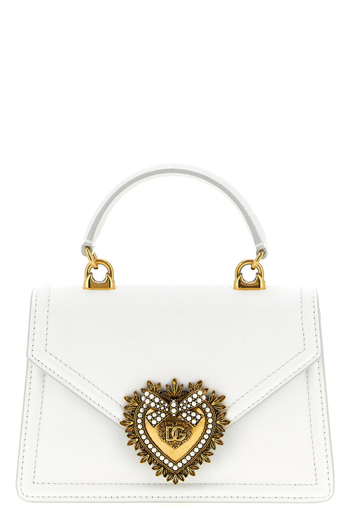 DOLCE & GABBANA 'Devotion' hand bag For Women 100% calf leather (bos taurus)