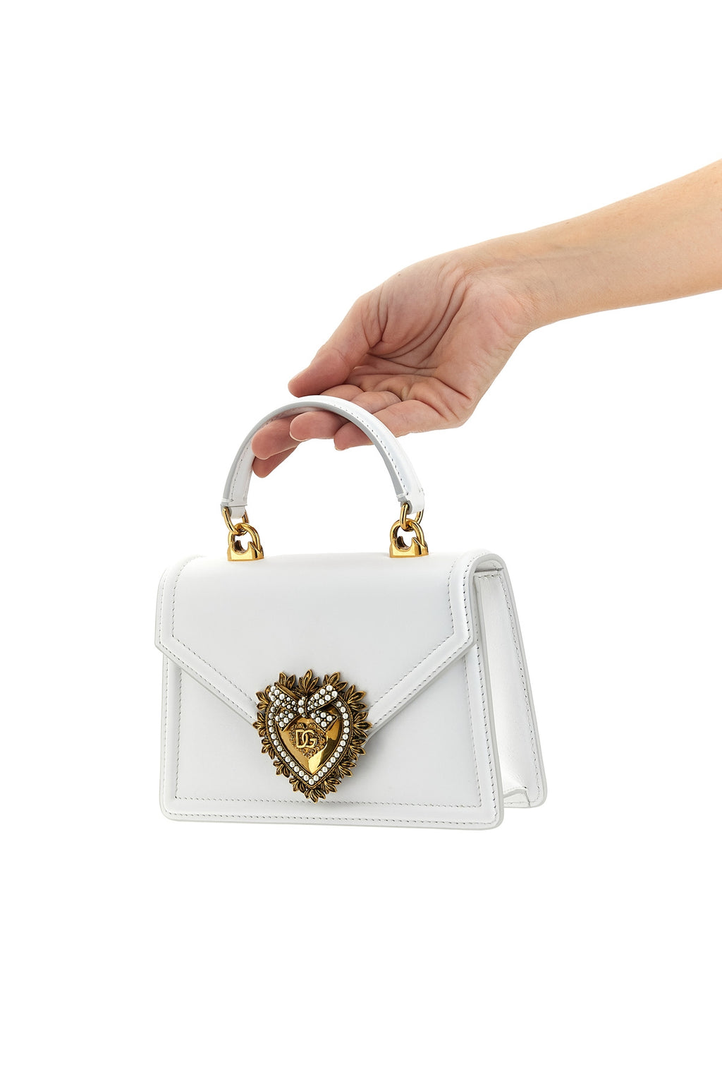 DOLCE & GABBANA 'Devotion' hand bag For Women 100% calf leather (bos taurus)