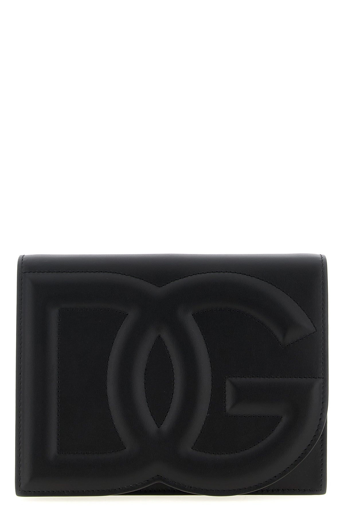 DOLCE & GABBANA Logo crossbody bag For Women 100% calf leather (bos taurus)