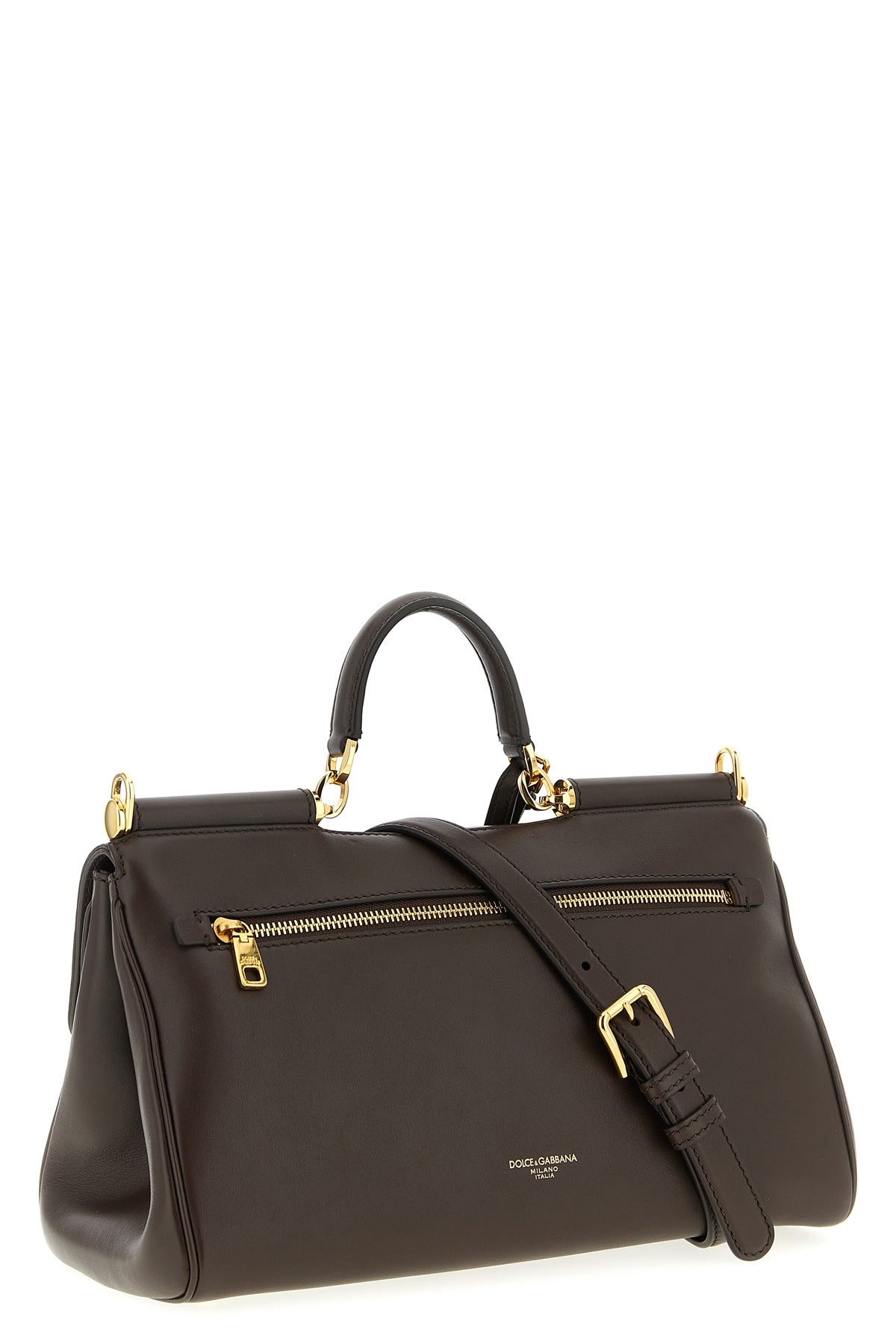 DOLCE & GABBANA 'My Sicily' handbag For Women 95% calf leather 5% pvc