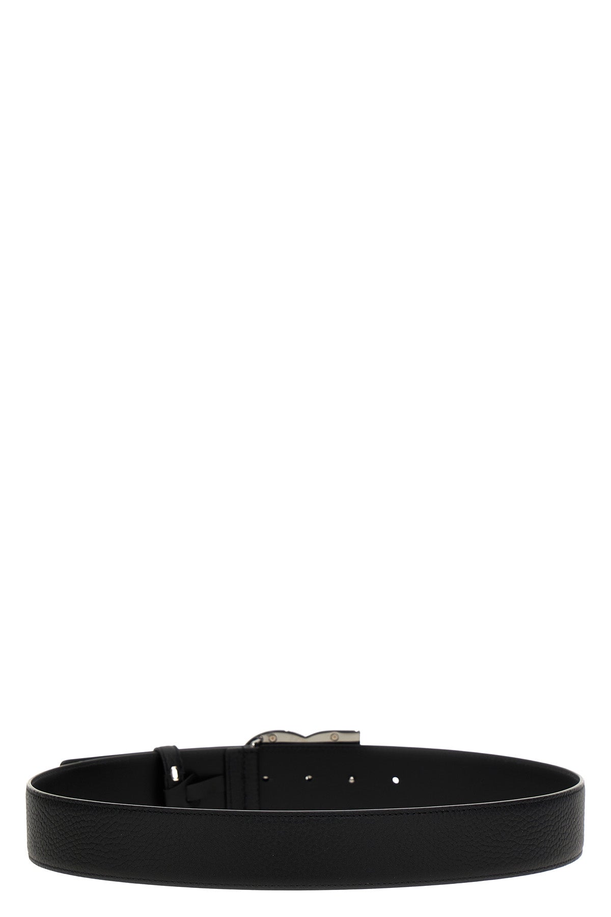 DOLCE & GABBANA Logo leather belt For Men 100% calfskin leather