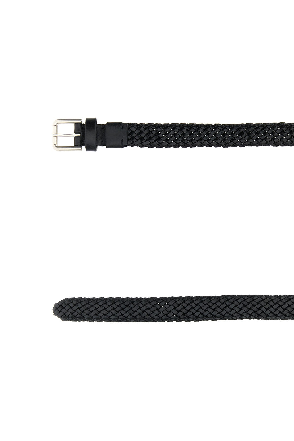 DOLCE & GABBANA BELT NO LOGO INTRECCIO For Men Exterior: 100% Leather