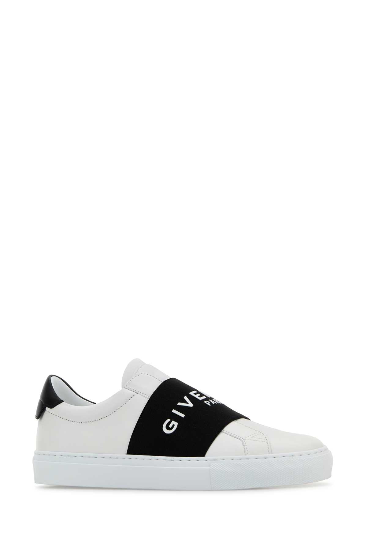GIVENCHY URBAN STREET LOW TOP ELASTIC SNEAKERS For Women Exterior: 100% Calf Interior: 100% Calf Sole: Rubber