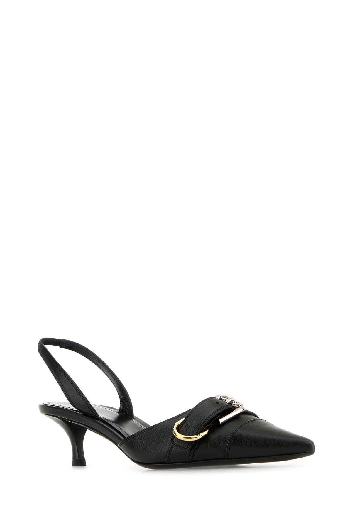 GIVENCHY VOYOU - SLINGBACK HEEL 45MM For Women Exterior: 100% Bovine leather Interior: 100% Leather Sole: Leather