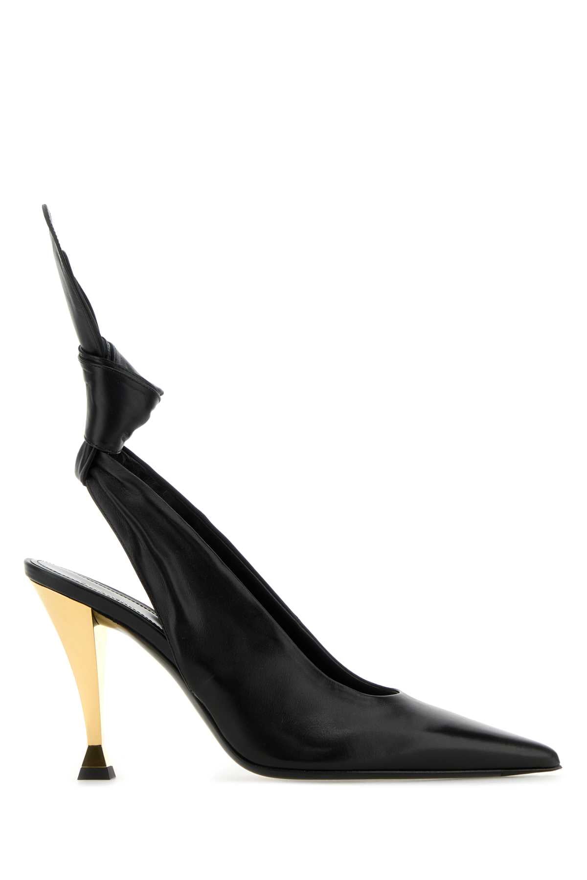 GIVENCHY BEAUW SLING SHAPE 95MM For Women Exteiror: 100% Nappa leather Interior: 100% Ovine leather Sole: Leather