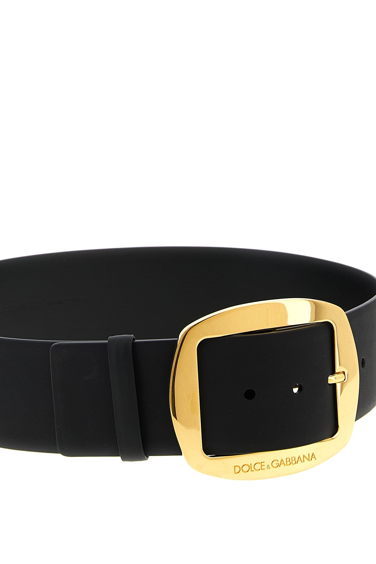 DOLCE & GABBANA Maxi buckle belt For Women 100% calfskin leather (Bos Taurus)