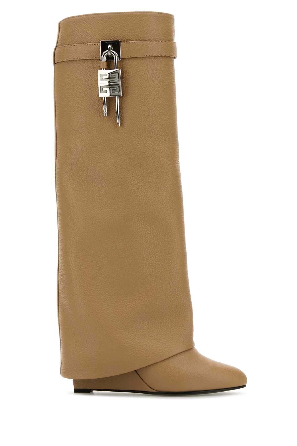 GIVENCHY SHARK LOCK PANT BOOT 90MM For Women Exterior: 100% Calf Interior: 100% Leather Sole: Leather