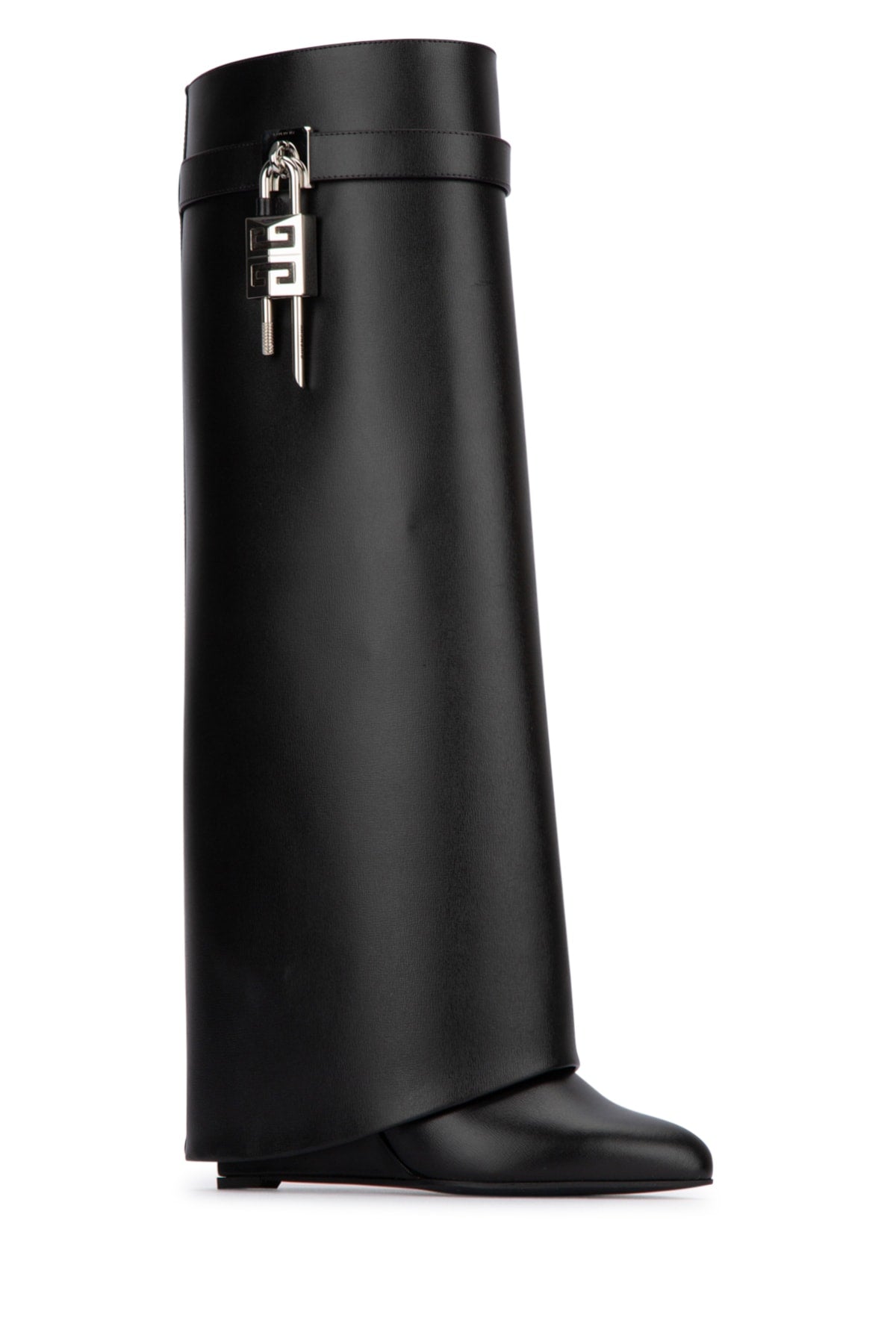 GIVENCHY SHARK LOCK PANT BOOTS 90 For Women 100 % CALF LEATHER