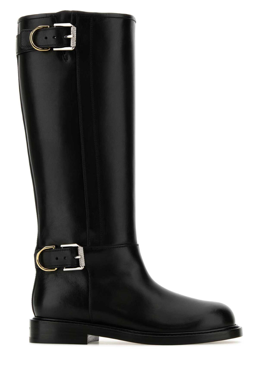 GIVENCHY VOYOU FLAT BOOT For Women Exterior: 100% Calf Interior: 100% Bovine leather Sole: Rubber