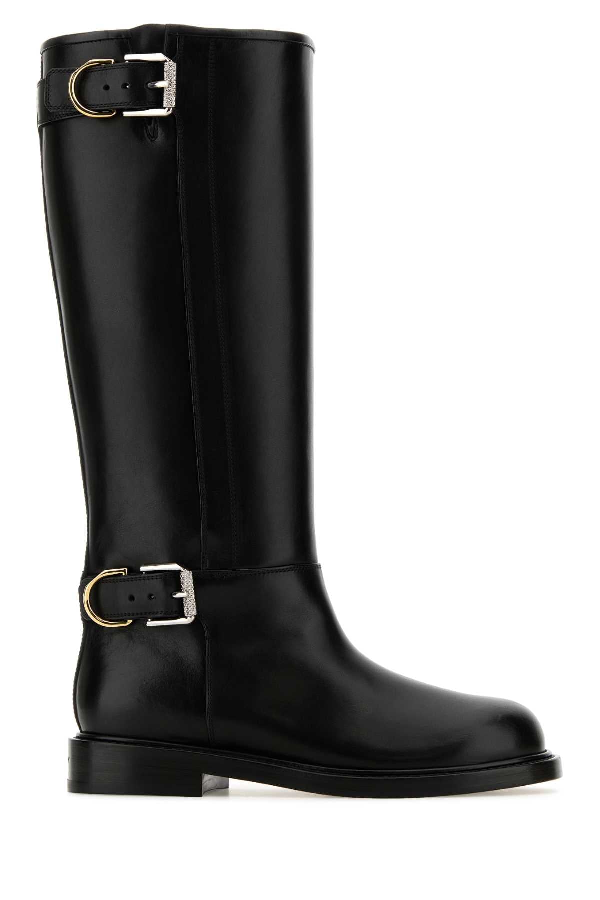 GIVENCHY VOYOU FLAT BOOT For Women Exterior: 100% Calf Interior: 100% Bovine leather Sole: Rubber