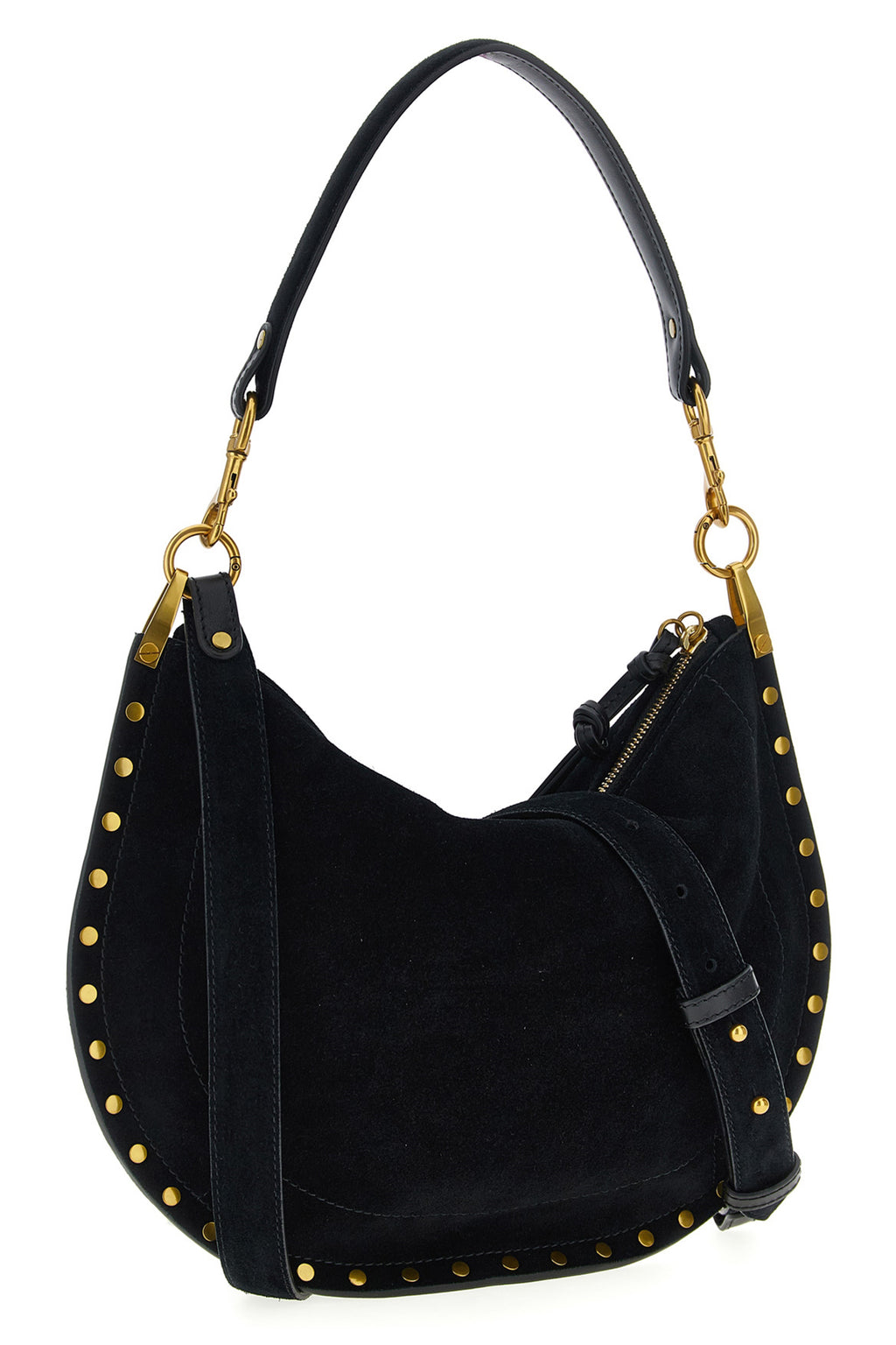 ISABEL MARANT 'Oskan Soft Zip' handbag For Women 100% calfskin leather (Bos Taurus)