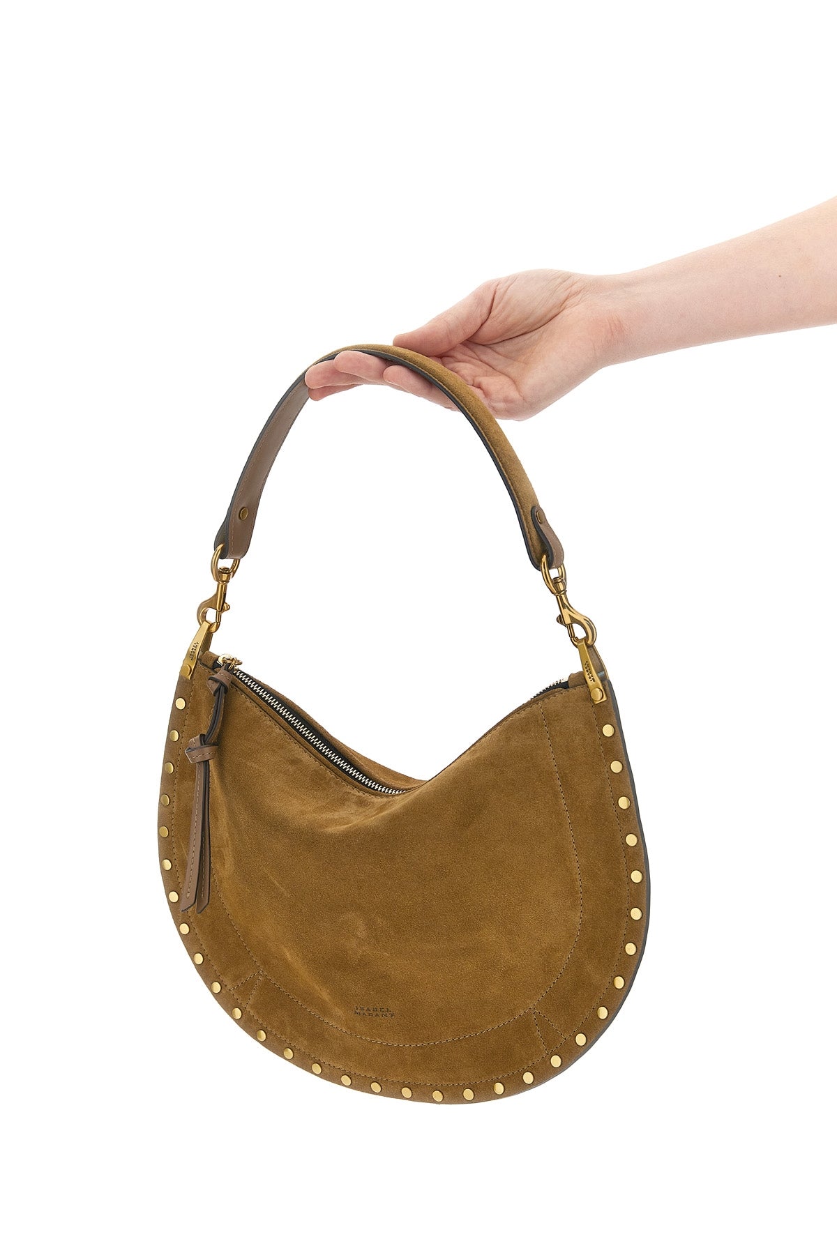 ISABEL MARANT 'Oskan Hobo Zipped' shoulder bag For Women 100% goat leather