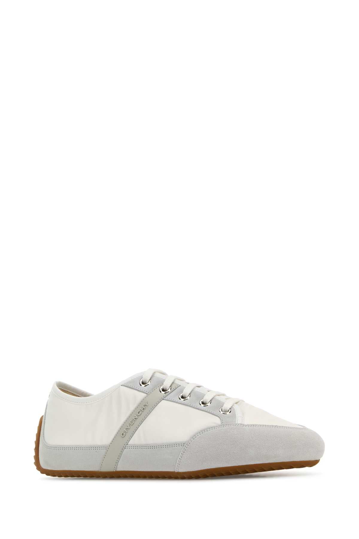 GIVENCHY SLIM SNEAKERS For Men Exterior: 100% Suede 100% Nylon Lining: 100% Fabric Sole: Rubber