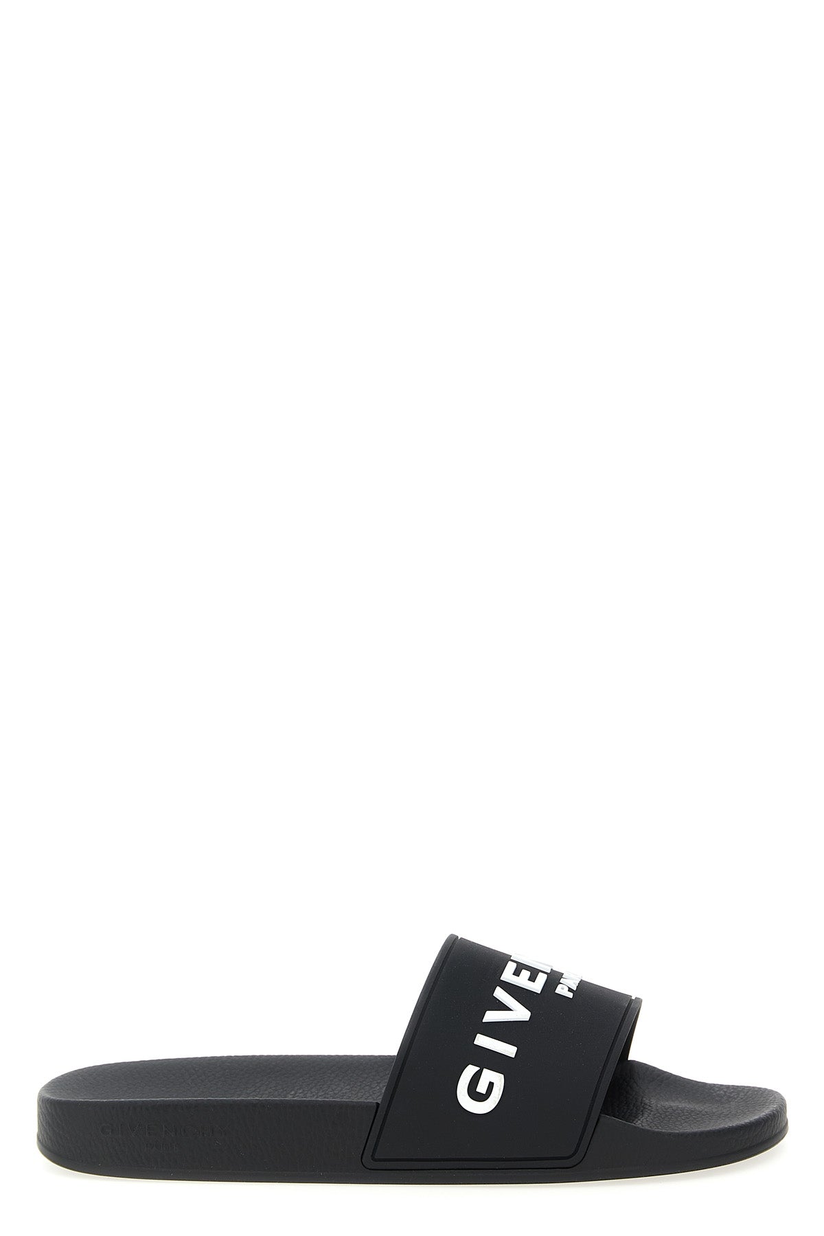 GIVENCHY Logo slides For Men 100% Polyurethane