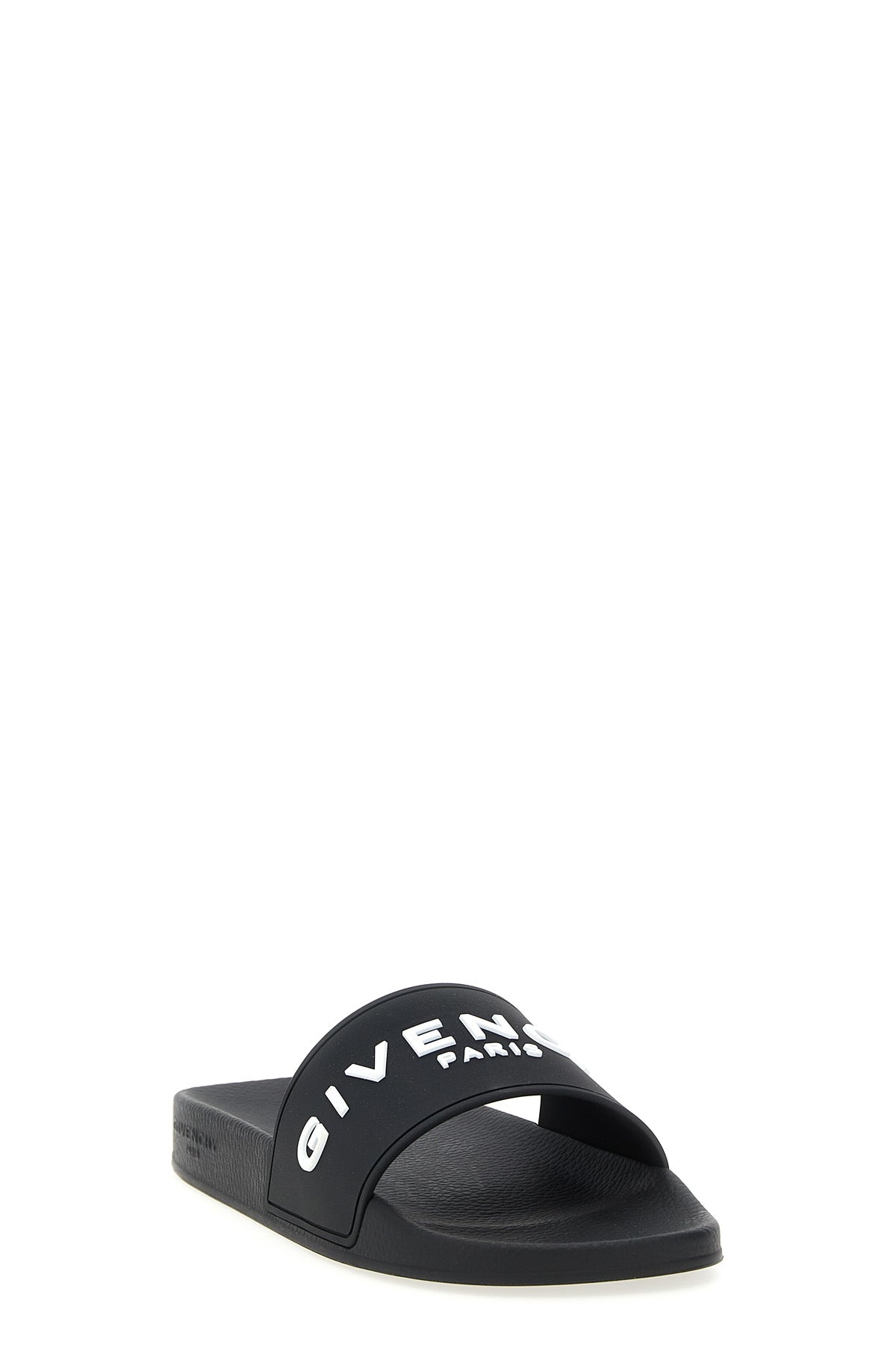 GIVENCHY Logo slides For Men 100% Polyurethane