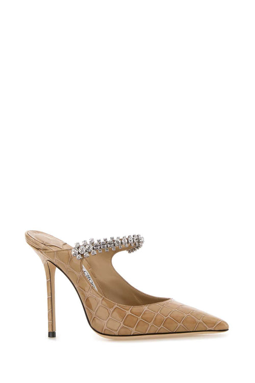 JIMMY CHOO BING 100 For Women Exterior: 100% Leather Interior: 100% Leather Sole: Leather