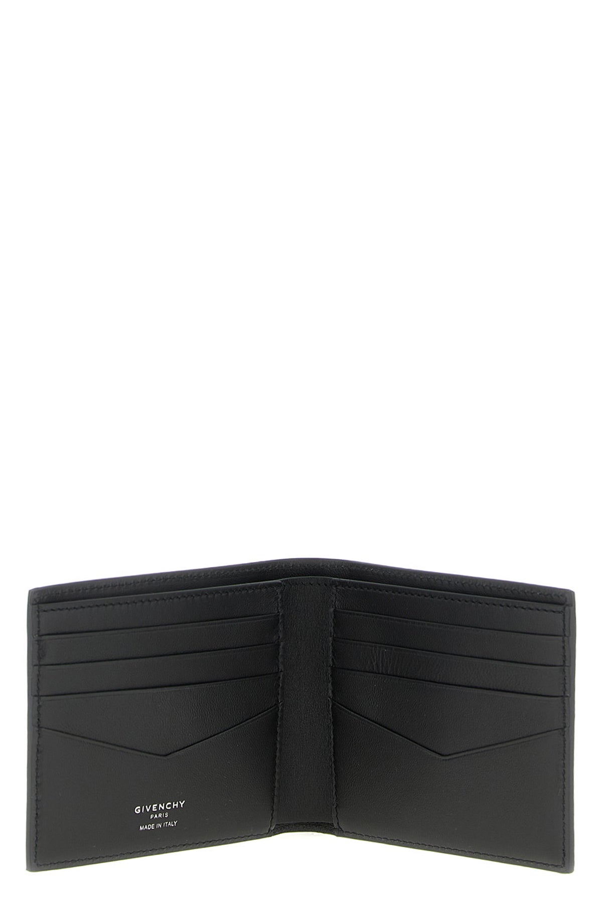 GIVENCHY Leather grain wallet For Men 100% calfskin leather (Bos Taurus)
