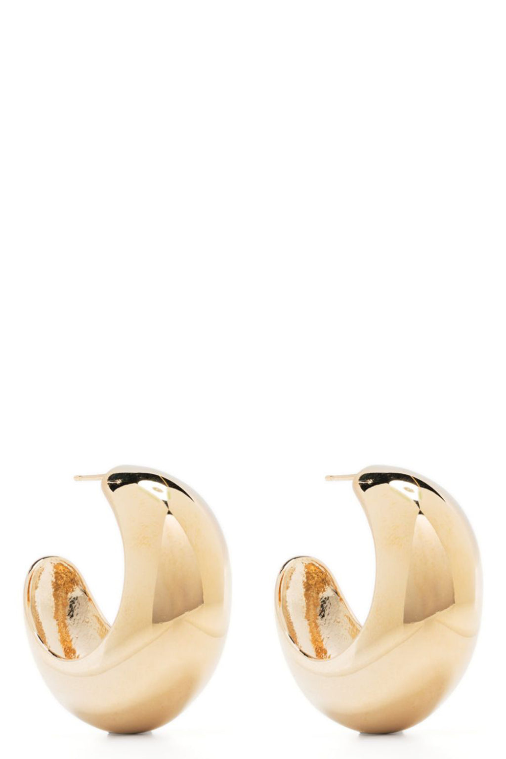 ISABEL MARANT 'Shiny Crescent' earrings For Women 100% laiton