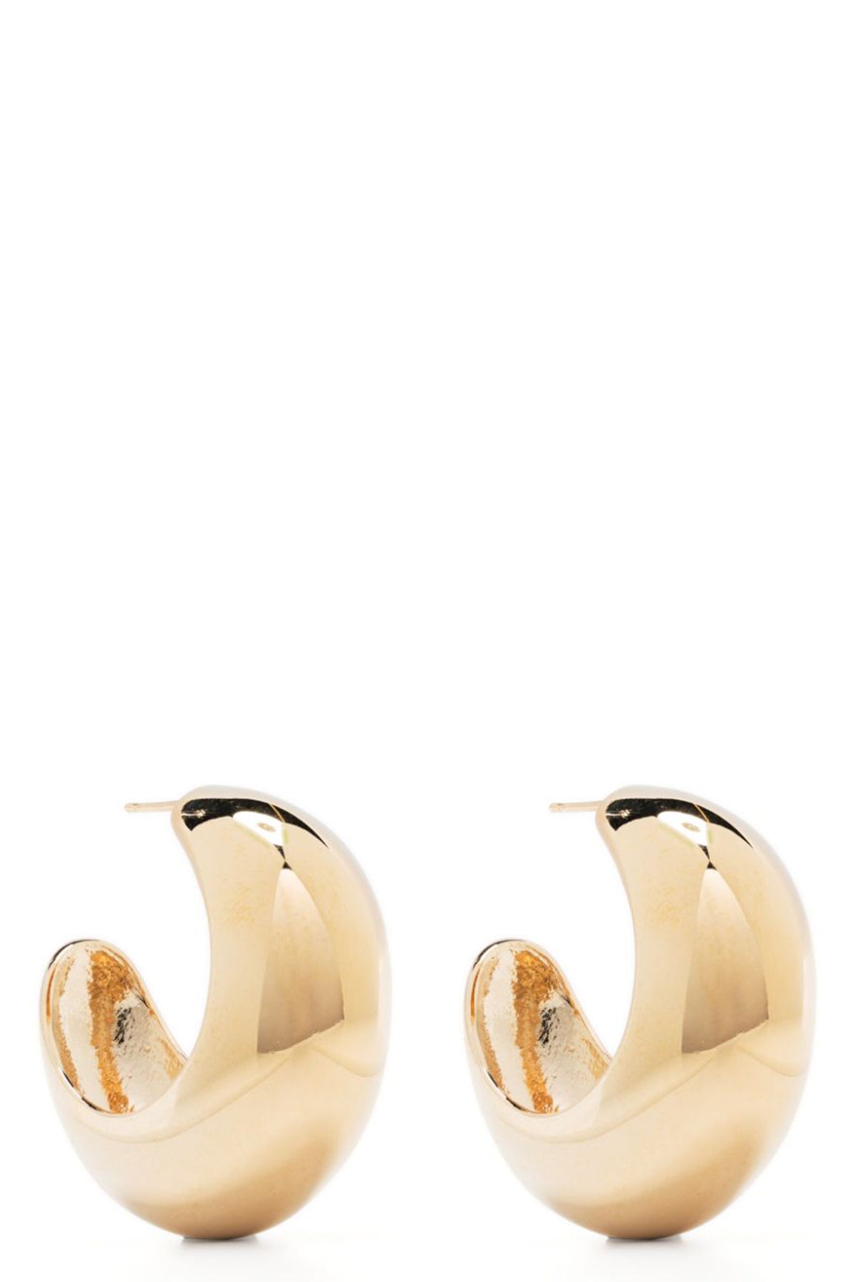 ISABEL MARANT 'Shiny Crescent' earrings For Women 100% laiton