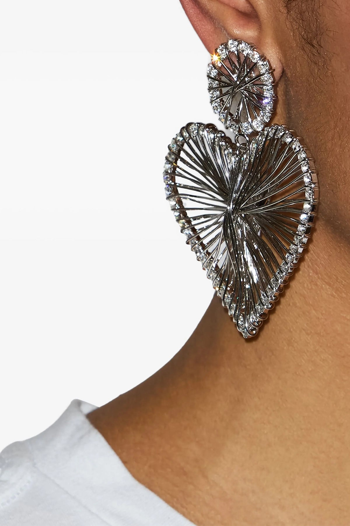 ISABEL MARANT 'Eden' earrings For Women 60% brass, 40% glass