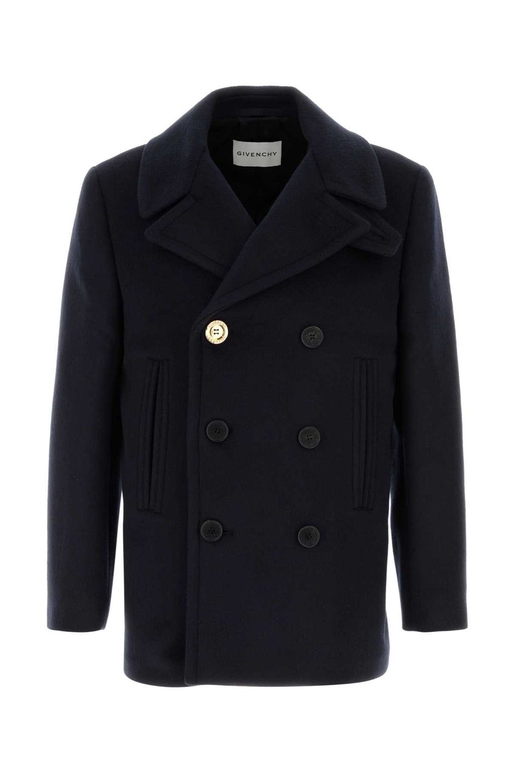 GIVENCHY BIG LAPEL CABAN For Men Exterior: 100% Wool Lining: 100% Viscose